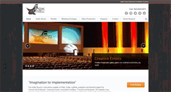 Desktop Screenshot of foxaudiovisual.com